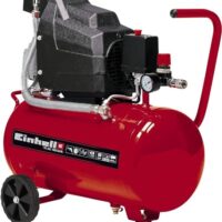 Einhell Kompressor TC-AC 190/24/8, 1500 W, max. 8 bar, 24 l-Tank, 165 l/min Ansaugleistung, Motordrehzahl 2850 min^-1, Druckminderer und Manometer